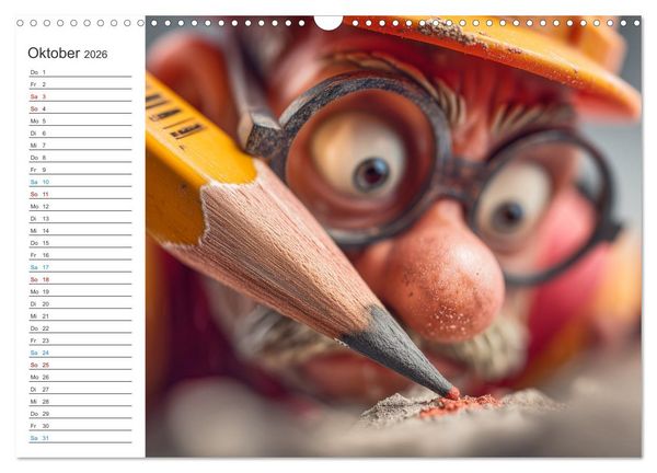 Produktbild: Kaffee, Kabel, Katastrophen (Wandkalender 2026 DIN A3 quer), CALVENDO Monatskalender