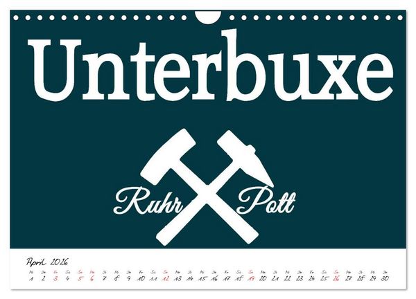 Produktbild: Ruhrpott Vokabeln (Wandkalender 2026 DIN A4 quer), CALVENDO Monatskalender