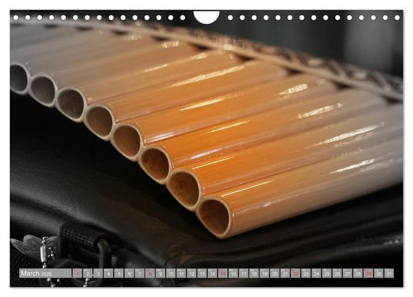 Produktbild: Music Magic of musical instruments (Wall Calendar 2026 DIN A4 landscape), CALVENDO 12 Month Wall Calendar