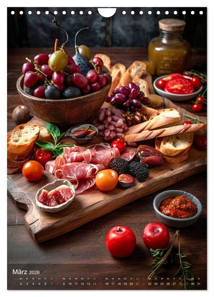 Produktbild: Cooles Fingerfood (Wandkalender 2026 DIN A4 hoch), CALVENDO Monatskalender
