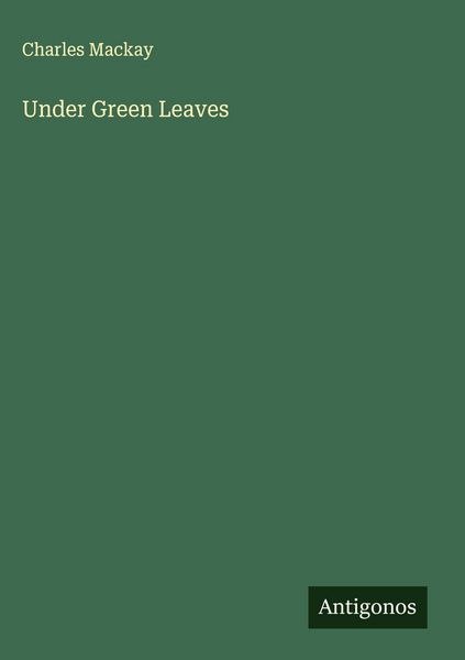 Produktbild: Under Green Leaves