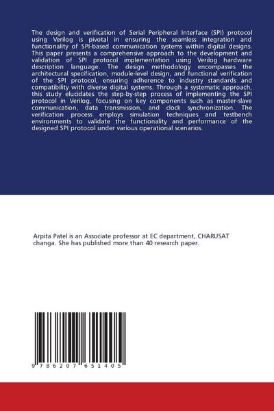Produktbild: Design and Verification of SPI Protocol using Verilog