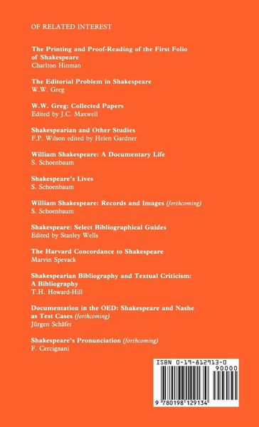 Produktbild: Modernizing Shakespeare's Spelling