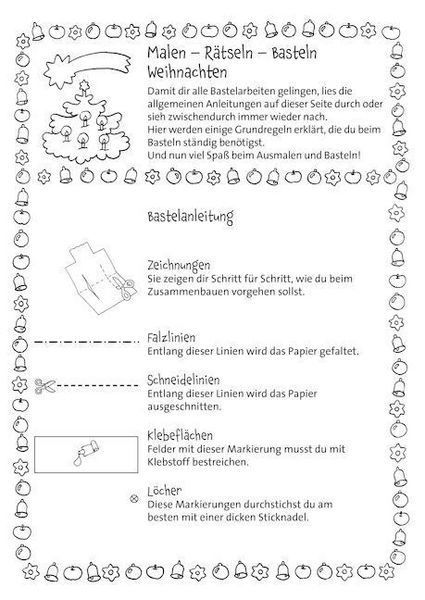 Produktbild: Malen - R&auml;tseln - Basteln: Weihnachten
