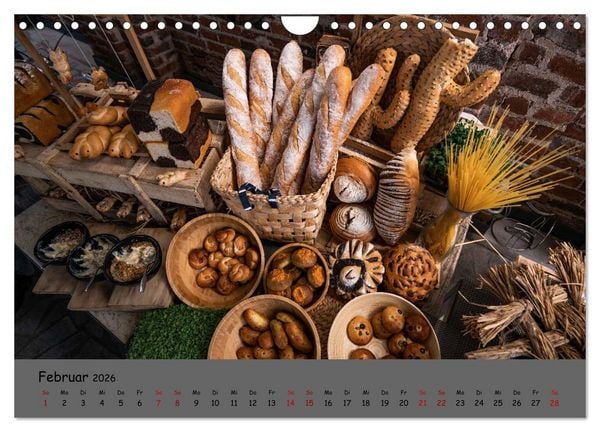 Produktbild: Mein Brotkalender (Wandkalender 2026 DIN A4 quer), CALVENDO Monatskalender
