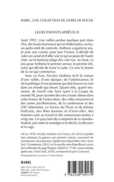 Produktbild: Leurs enfants apr&egrave;s eux