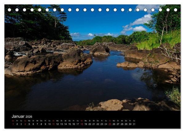 Produktbild: Hawaiianische Tr&auml;ume Big Island (Tischkalender 2026 DIN A5 quer), CALVENDO Monatskalender