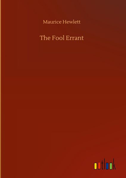 Produktbild: The Fool Errant