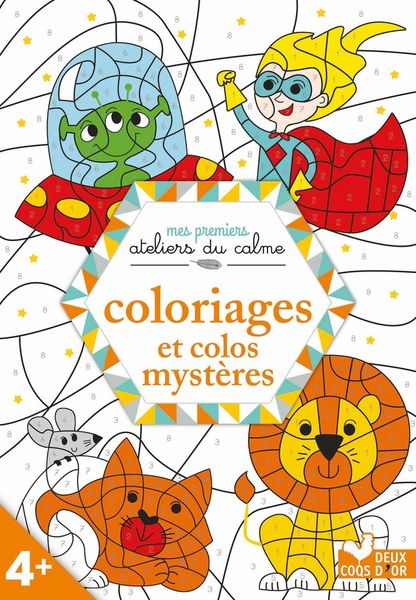 Produktbild: Coloriages et colos myst&egrave;res : 4+