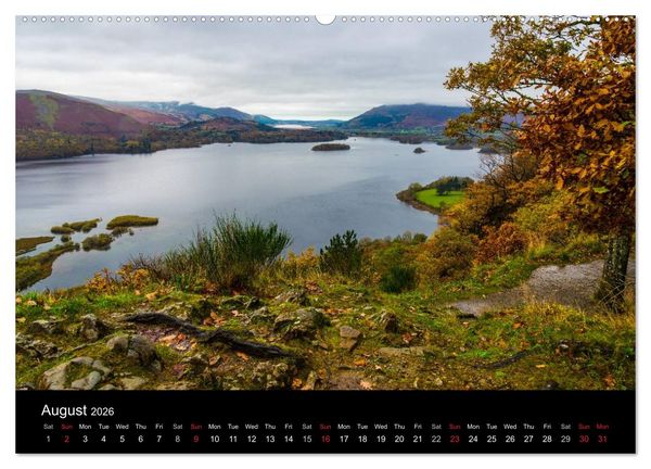 Produktbild: Images from the Lake District (High Quality Premium Wall Calendar 2026 DIN A2 landscape),CALVENDO 12 Month Wall Calendar