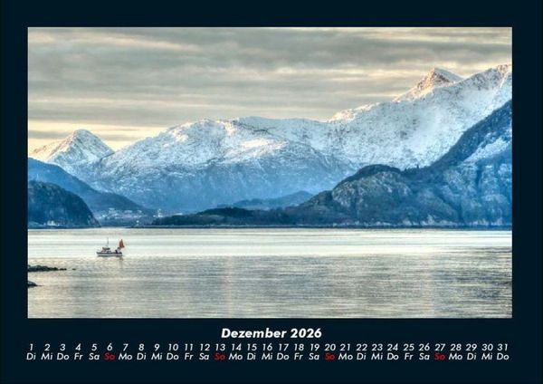 Produktbild: Bergige Welten 2026 Fotokalender DIN A4