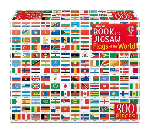 Produktbild: Usborne Book and Jigsaw Flags of the World