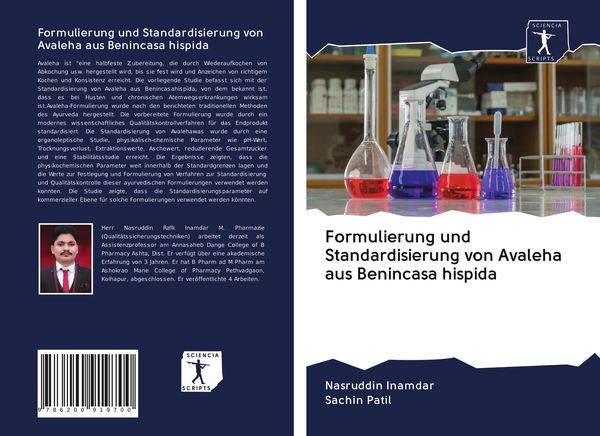 Produktbild: Formulierung und Standardisierung von Avaleha aus Benincasa hispida