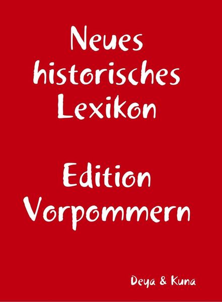 Produktbild: Neues historisches Lexikon