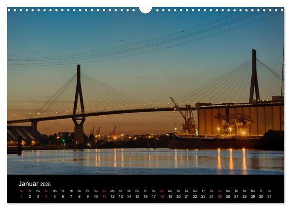 Produktbild: Mein Hamburg (Wandkalender 2026 DIN A3 quer), CALVENDO Monatskalender