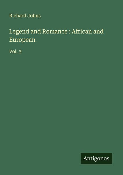 Produktbild: Legend and Romance : African and European
