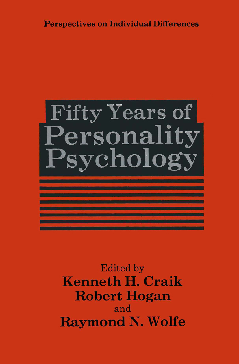 Produktbild: Fifty Years of Personality Psychology