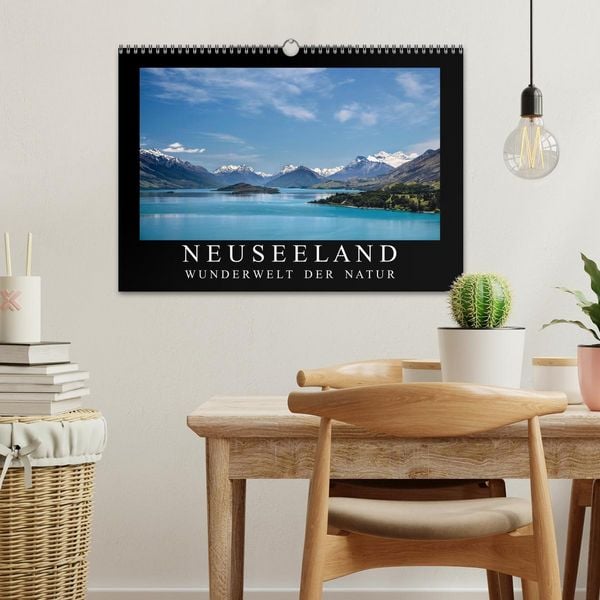 Produktbild: Neuseeland - Wunderwelt der Natur (Wandkalender 2026 DIN A3 quer), CALVENDO Monatskalender