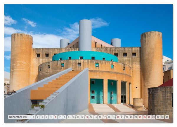 Produktbild: Malta &ndash; Historisches Juwel im Mittelmeer (Tischkalender 2026 DIN A5 quer), CALVENDO Monatskalender