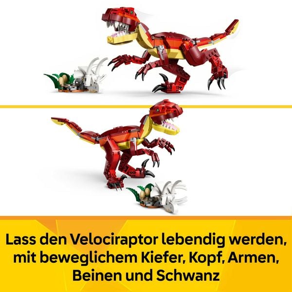 Produktbild: LEGO Creator 3-in-1-Set 31379 Wilder Dinosaurier, Geschenke f&uuml;r Kinder