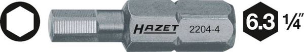 Produktbild: Hazet Sechskant-Bit 3mm Sonderstahl C 6.3 1St.