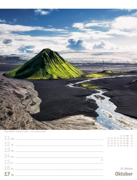 Produktbild: Planet Erde Wochenplaner Kalender 2027 | Landschaften der Welt