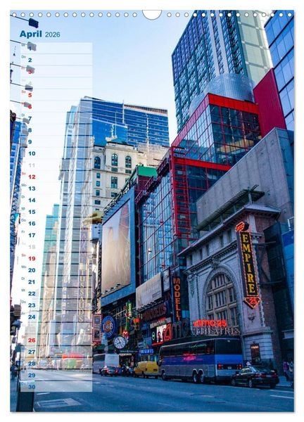 Produktbild: New York - Blickwinkel (Wandkalender 2026 DIN A3 hoch), CALVENDO Monatskalender