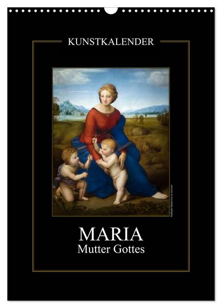 Produktbild: Maria - Mutter Gottes (Wandkalender 2026 DIN A3 hoch), CALVENDO Monatskalender