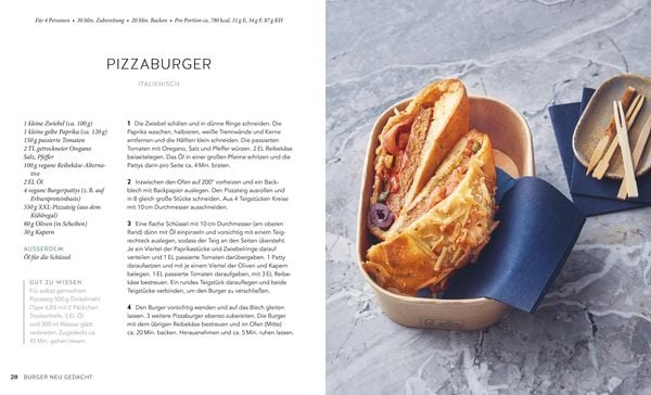 Produktbild: Burger vegan