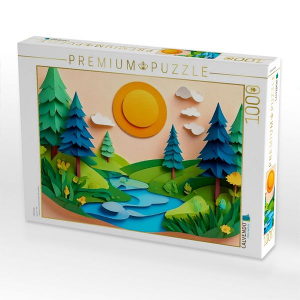 Produktbild: CALVENDO Puzzle Sommer | 1000 Teile Lege-Gr&ouml;&szlig;e 64x48cm Foto-Puzzle f&uuml;r gl&uuml;ckliche Stunden
