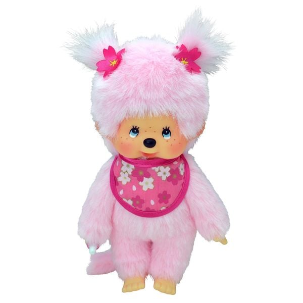 Monchhichi Kirschblüten-Mädchen,ca. 20cm