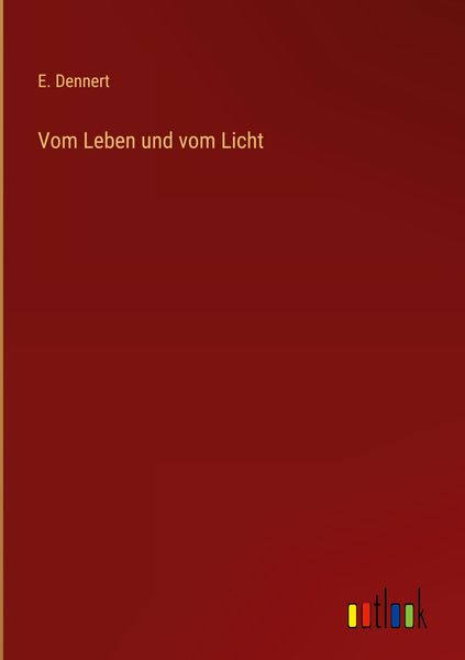 Produktbild: Vom Leben und vom Licht