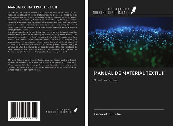 Produktbild: MANUAL DE MATERIAL TEXTIL II