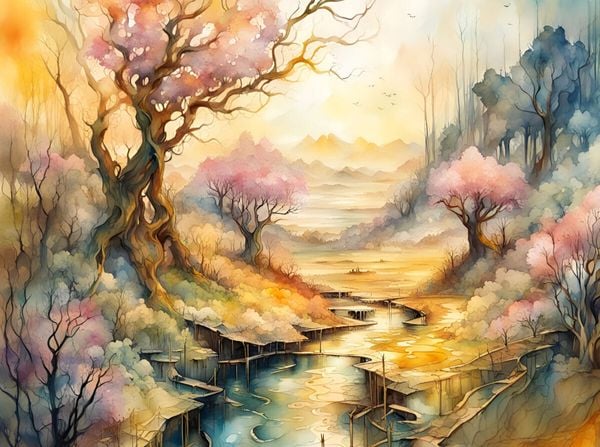 Produktbild: CALVENDO Puzzle Sonniger Fr&uuml;hling | 2000 Teile Lege-Gr&ouml;&szlig;e 90x67cm Foto-Puzzle f&uuml;r gl&uuml;ckliche Stunden