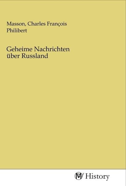 Produktbild: Geheime Nachrichten &uuml;ber Russland