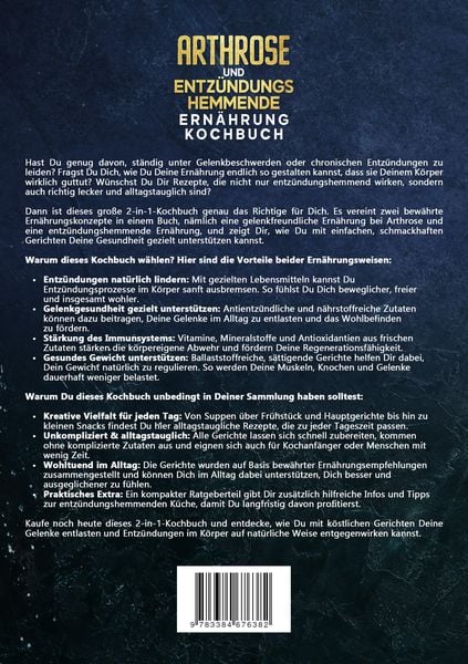 Produktbild: Arthrose und Entz&uuml;ndungshemmende Ern&auml;hrung Kochbuch
