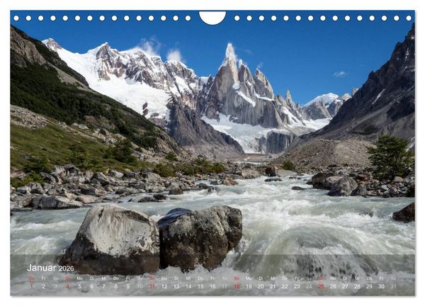 Produktbild: Majest&auml;tische Berge Cerro Torre Patagonien (Wandkalender 2026 DIN A4 quer), CALVENDO Monatskalender