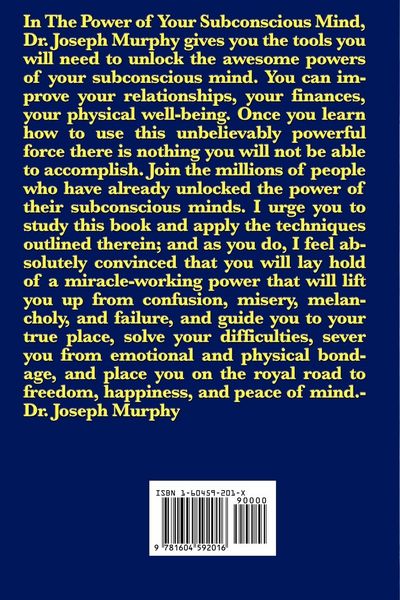 Produktbild: The Power of Your Subconscious Mind