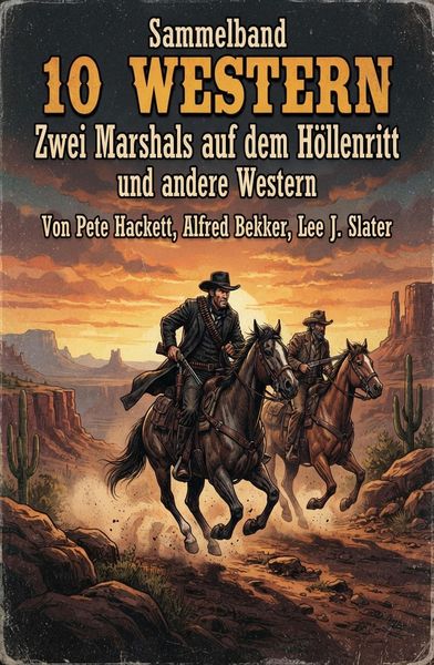 Produktbild: Sammelband 10 Western: Zwei Marshals auf dem H&ouml;llenritt und andere Western
