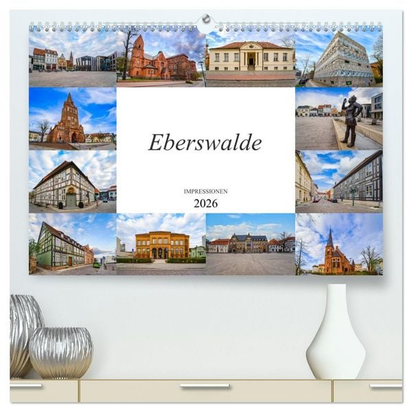 Produktbild: Eberswalde Impressionen (hochwertiger Premium Wandkalender 2026 DIN A2 quer), Kunstdruck in Hochglanz