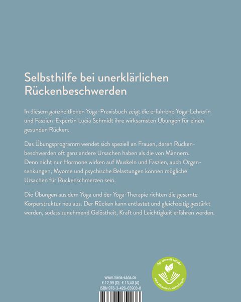 Produktbild: Das R&uuml;ckenHeilbuch f&uuml;r Frauen