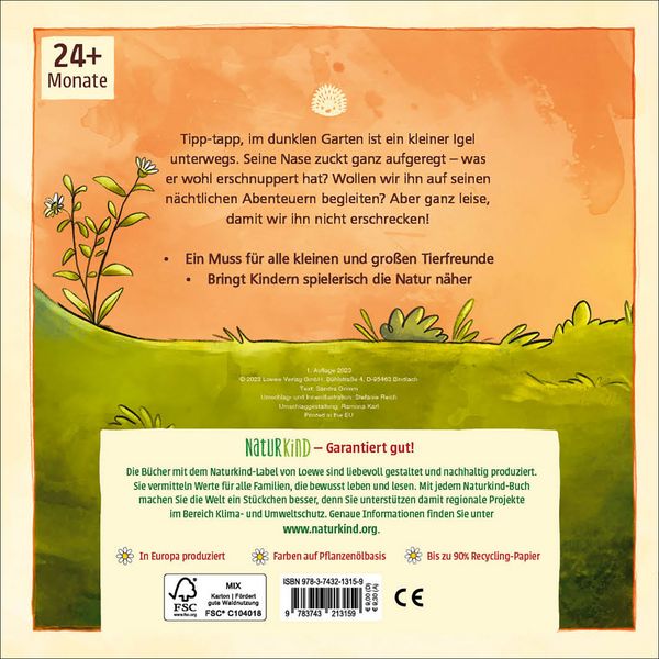 Produktbild: Mein erstes Naturbuch - Der Igel