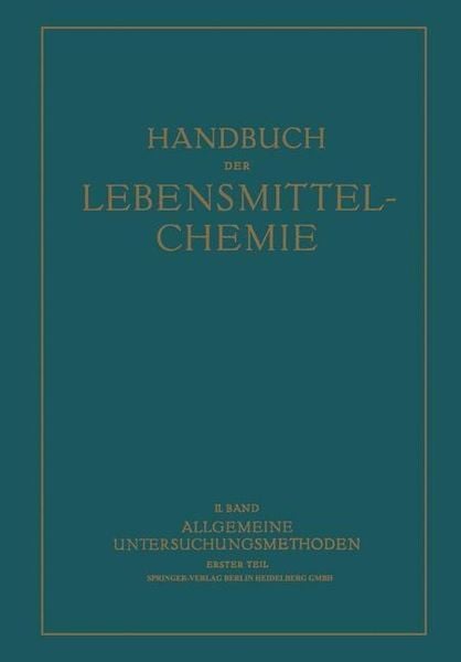 Produktbild: Allgemeine Untersuchungsmethoden
