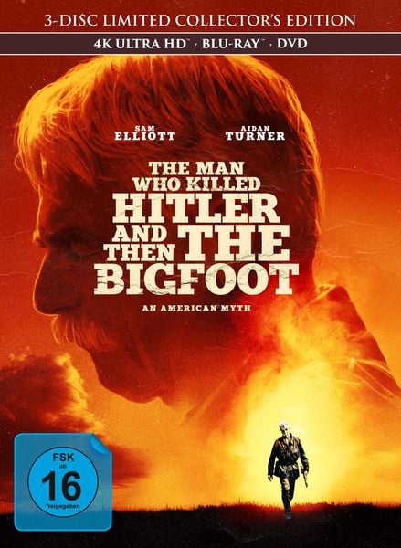 The Man Who Killed Hitler and Then The Bigfoot - 3-Disc Limited Collector's Edition im Mediabook (4K Ultra HD) (+ Blu-ra