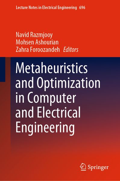 Produktbild: Metaheuristics and Optimization in Computer and Electrical Engineering