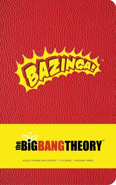 Produktbild: The Big Bang Theory Hardcover Ruled Journal