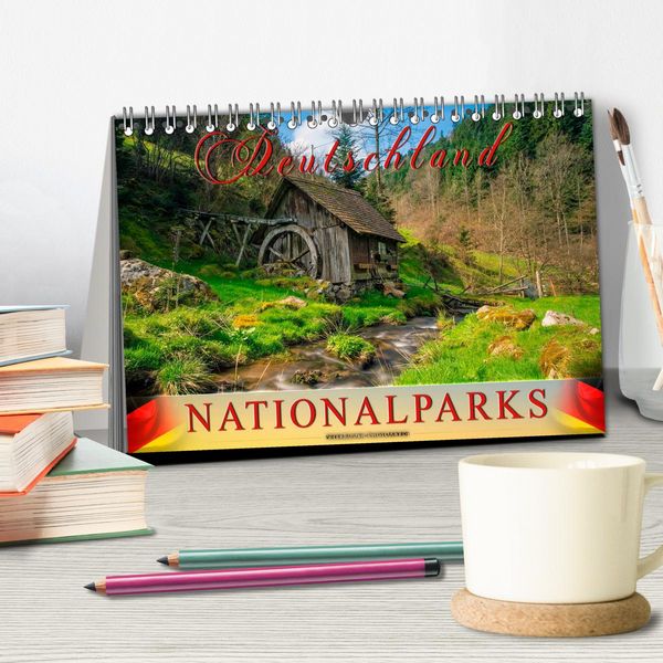 Produktbild: Deutschland - Nationalparks (Tischkalender 2026 DIN A5 quer), CALVENDO Monatskalender