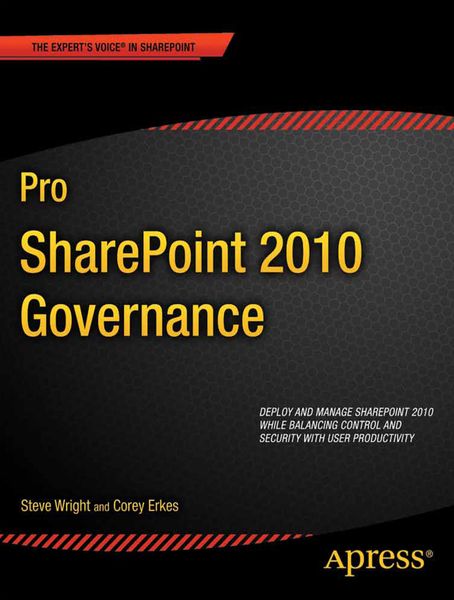 Produktbild: Pro SharePoint 2010 Governance