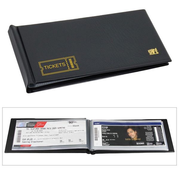 Produktbild: Taschenalbum f&uuml;r Tickets, Eintrittskarten