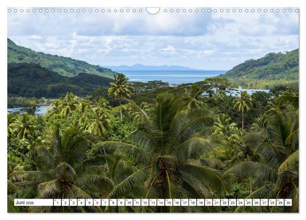 Produktbild: Reif f&uuml;r die S&uuml;dsee. Reise von Fidschi bis Bora Bora (Wandkalender 2026 DIN A3 quer), CALVENDO Monatskalender